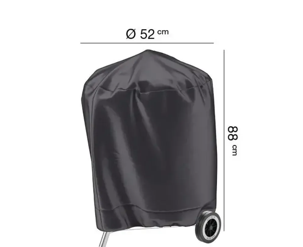 AeroCover houtskoolbarbecuehoes 52x88cm
