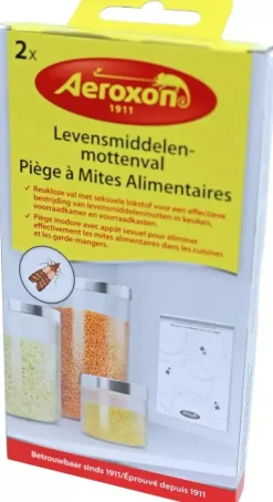 Aeroxon levensmiddelenmotten 2 stuks