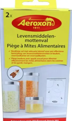 Aeroxon levensmiddelenmotten 2 stuks