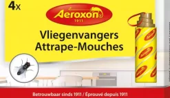 Aeroxon vliegenvanger 4 stuks
