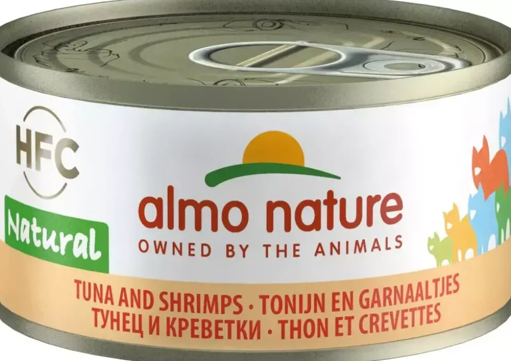 Almo Nature HFC Natural kattenvoer tonijn & garnaal 70g