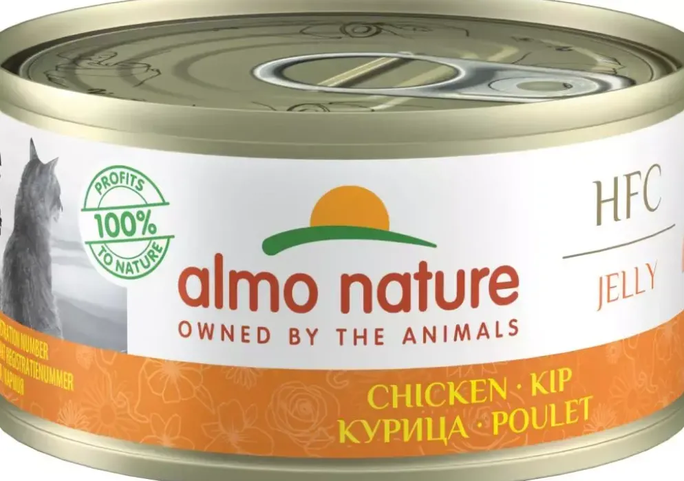 Almo Nature HFC Natural kattenvoer in gelei kip 70g