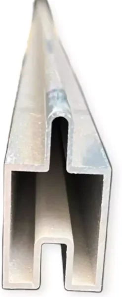 Aluminium onderregel