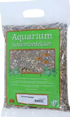Aquarium grind donker 3-6, zak a 8 kg