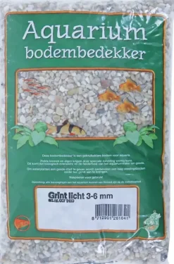 Aquarium grind licht 3-6, zak a 2,5 kg