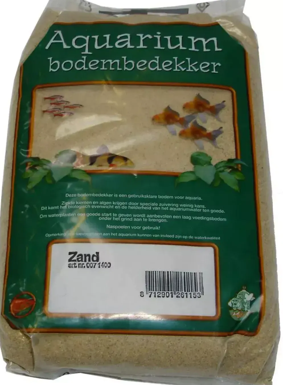 Aquarium zand, zak a 2,5 kg