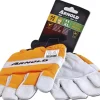 Arnold tuinhandschoenen oranje/wit maat 11