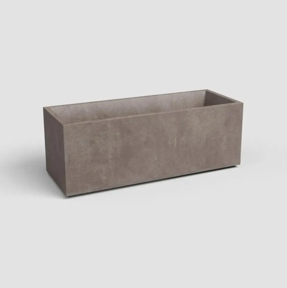 Artevasi sydney kunststof plantenbak 99.5x39.5x43cm taupe