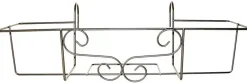 Balkonhanger krul grijs 60 cm