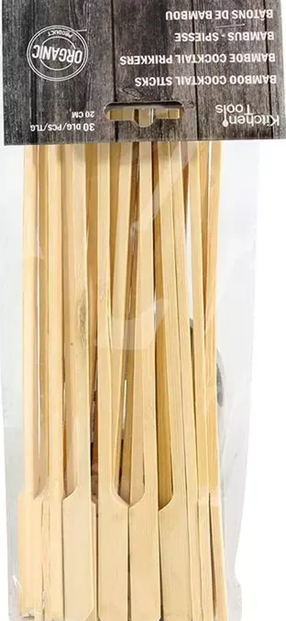 Bamboe prikker 20 cm 30 stuks