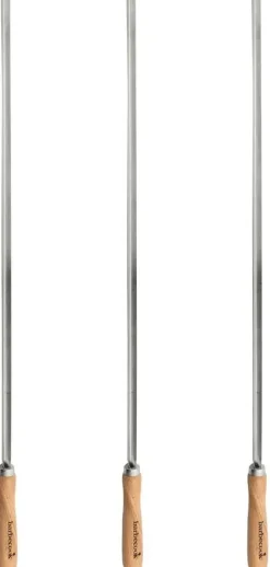 Barbecook Churrasco skewers l65cm 3st