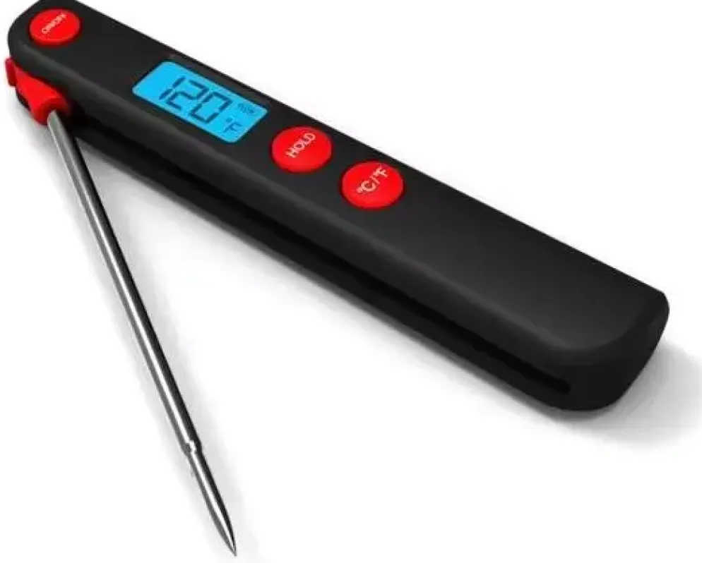 Barbecook digitale vleesthermometer met inklapbare probe