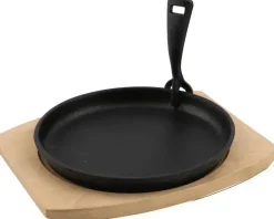 Barbecook Grillpan m/onderlegger gietijzer