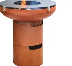 Barbecook vuurschaal jack met plancha +2x voet