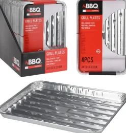Bbq grillschalen set van 5 stuks