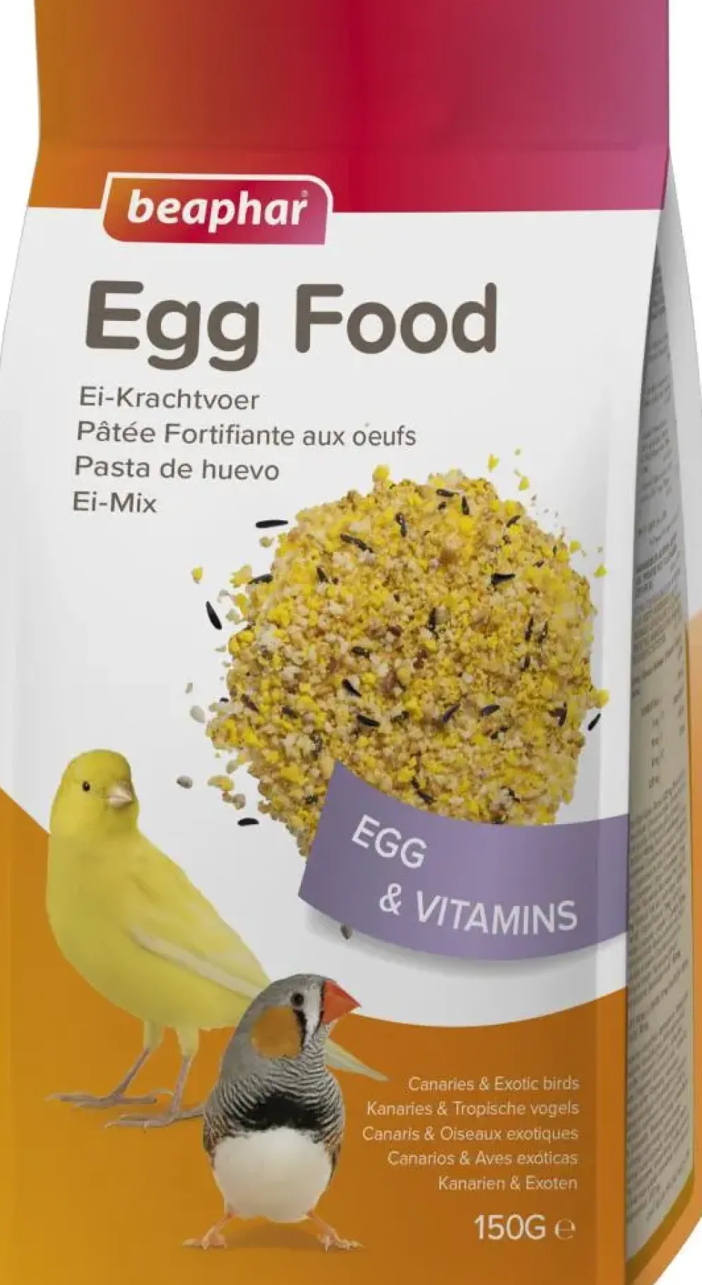 Beaphar Eikrachtvoer kanaries & tropische vogels 150g