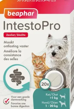 Beaphar IntestoPro tabletten kat/hond tot 20kg