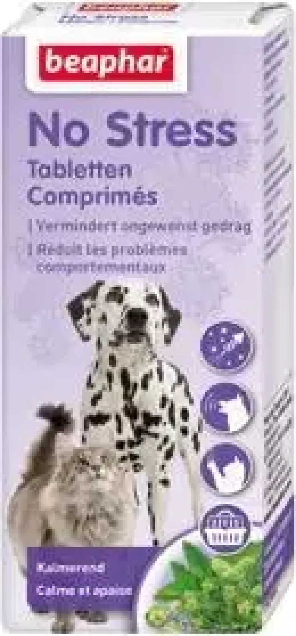Beaphar No Stress Tabletten hond/kat 20 tabletten