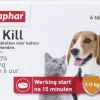 Beaphar Vlo Kill kat en hond tot 11kg 6st