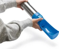 Beeztees drinkfles hond Loe plastic 532ml d7.5h26cm - 3 kleuren