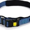 Beeztees hondenhalsband Parinca premium nylon 60-65x3cm blauw