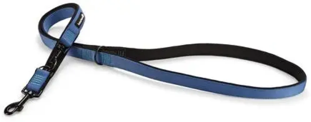 Beeztees hondenriem dressuurlijn Parinca premium nylon 200x2.5cm blauw