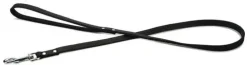 Beeztees hondenriem leer 100x1.2cm zwart