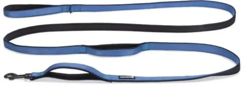 Beeztees hondenriem Parinca premium nylon 300x2cm blauw