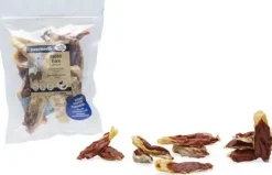 Beeztees hondensnack gevulde konijnenoren met eend 250g