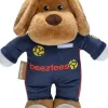 Beeztees hondenspeelgoed Race hond pluche 32x24x11.5cm multi kleur