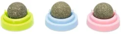 Beeztees Jumz speelballen met catnip 3st 50 x 40cm 3 kleuren