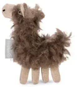 Beeztees kattenspeelgoed ezel Cilla polyester 13x9x3cm bruin