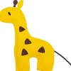 Beeztees kattenspeelgoed Jungle giraf Cody vilt 17x14x1.5cm geel