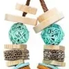 Beeztees knaagdier spel hout 16x6,5x6,5cm mint