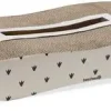 Beeztees krabkarton papier beige 50 x 30 x 8 cm