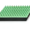 Beeztees massageborstel hond rubber 13x5,5x2,5 cm mint