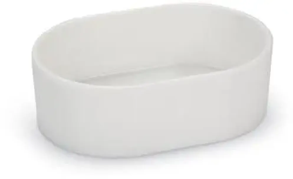 Beeztees Vogelbakje Plastic Wit 11x7,5x3,5 cm