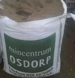BIGBAG ophoogzand / vulzand 1 m³ 1500 kg