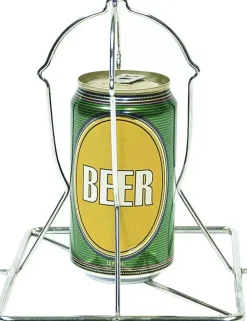 Big Green Egg Beer can chicken roaster