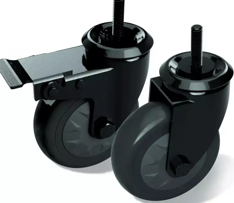 Big Green Egg Caster kit (zwenkwielen) 2 stuks
