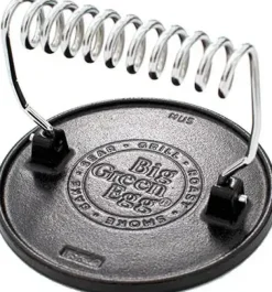 Big Green Egg Cast iron grill press
