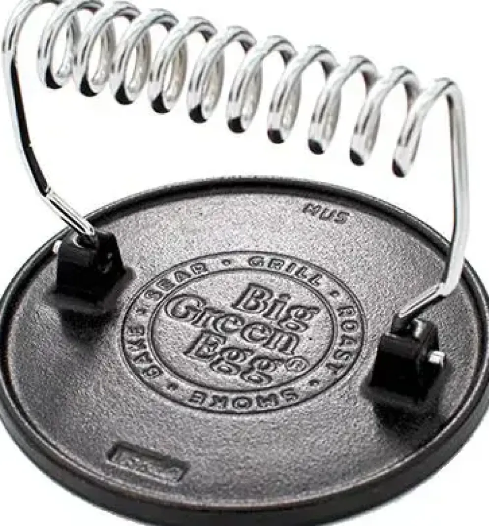 Big Green Egg Cast iron grill press