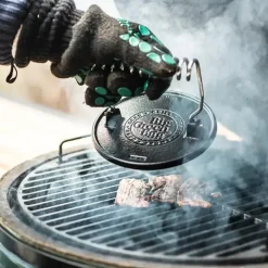 Big Green Egg Cast iron grill press