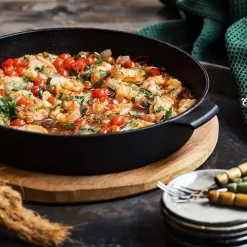 Big Green Egg Cast iron skillet small