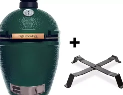 Big Green Egg Large keramische barbecue + Table Nest