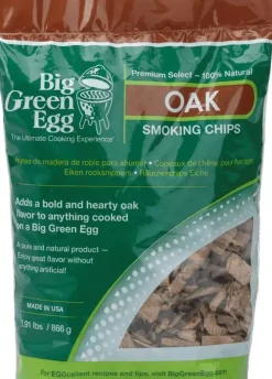 Big Green Egg Oak wood chips