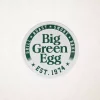 Big Green Egg Round white sign est. 1974