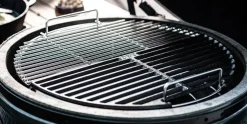 Big Green Egg Stainless steel half bbq rooster Medium