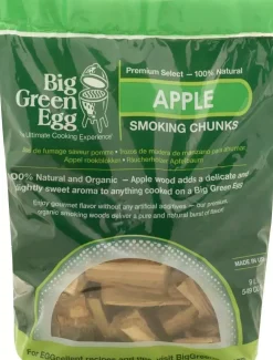 Big green egg wood chunks apple