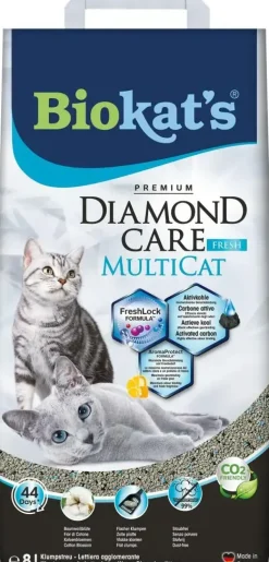 Biokat's Diamond Care Multicat Fresh 8L
